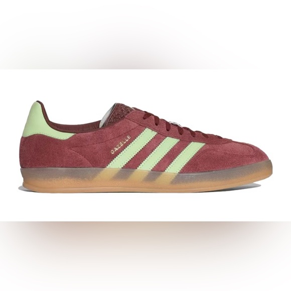 ADIDAS Gazelle 'Shadow Red Semi Green Spark'
US 8.5 M / US W 10 - Picture 4 of 6